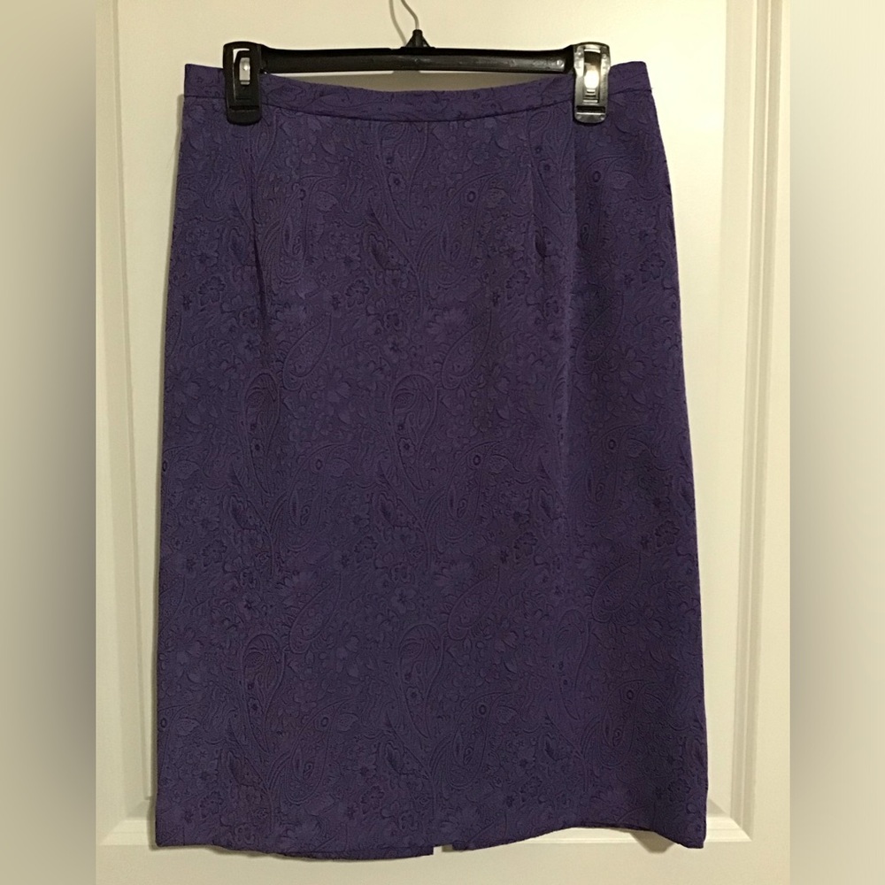 Women's Skirt Purple Size 8